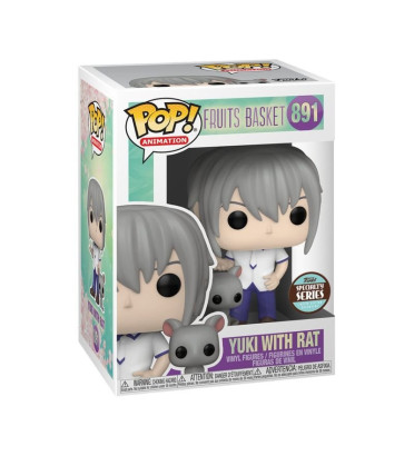 YUKI WITH RAT / FRUITS BASKET / FIGURINE FUNKO POP / EXCLUSIVE SPECIALTY SERIES