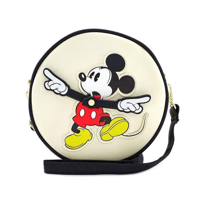 SAC A MAIN MICKEY CLOCK ARMS / MICKEY MOUSE / LOUNGEFLY