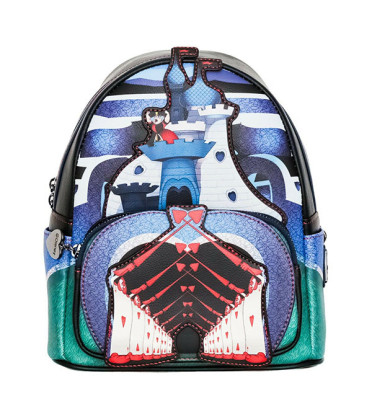MINI SAC A DOS QUEEN CASTLE / ALICE AUX PAYS DES MERVEILLES / LOUNGEFLY MINI SAC A DOS QUEEN CASTLE / ALICE AUX PAYS DES MERVEILLES / LOUNGEFLY