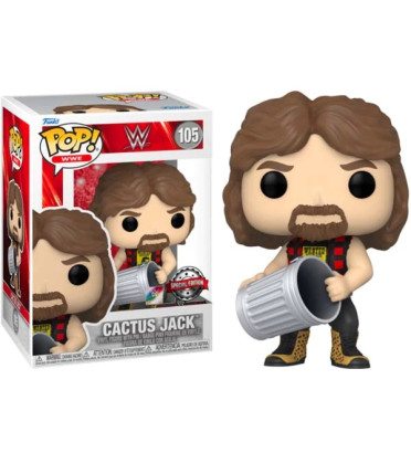 CACTUS JACK / WWE / FIGURINE FUNKO POP / EXCLUSIVE SPECIAL EDITION