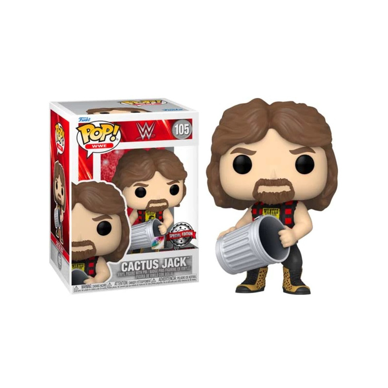 CACTUS JACK / WWE / FIGURINE FUNKO POP / EXCLUSIVE SPECIAL EDITION