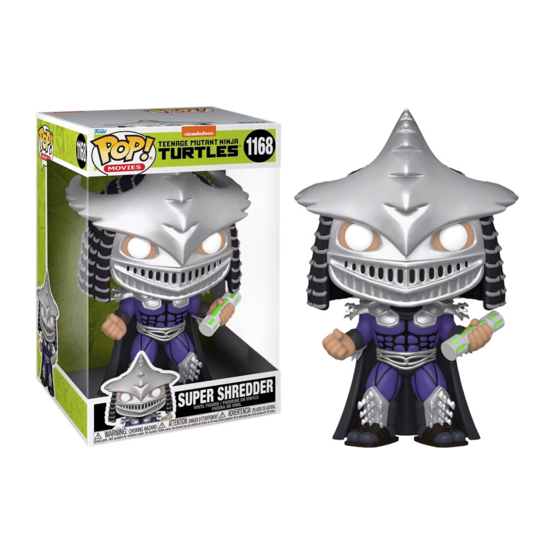 SUPER SHREDDER SUPER OVERSIZED / LES TORTUES NINJA / FIGURINE FUNKO POP