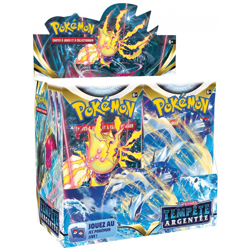 Display 36 Boosters Tempête Argentée / Pokemon JCC