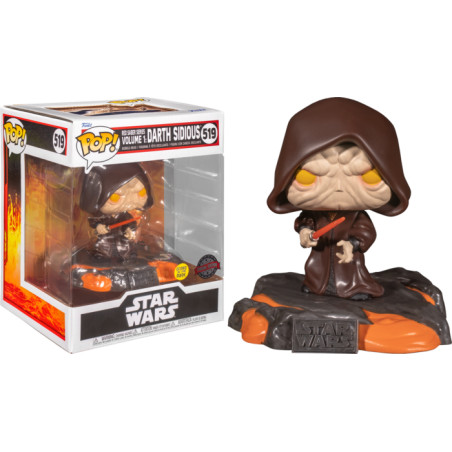 RED SABER SERIES VOLUME 1 DARTH SIDIOUS / STAR WARS / FIGURINE FUNKO POP / EXCLUSIVE SPECIAL EDITION