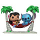 LILO ET STITCH IN HAMMOCK MOVIES MOMENT / LILO ET STITCH / FIGURINE FUNKO POP / EXCLUSIVE SPECIAL EDITION