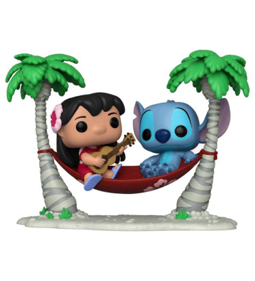 LILO ET STITCH IN HAMMOCK MOVIES MOMENT / LILO ET STITCH / FIGURINE FUNKO POP / EXCLUSIVE SPECIAL EDITION