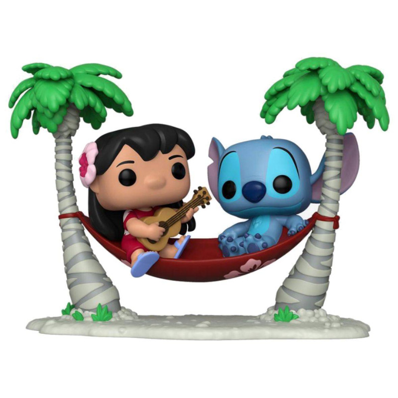 LILO ET STITCH IN HAMMOCK MOVIES MOMENT / LILO ET STITCH / FIGURINE FUNKO POP / EXCLUSIVE SPECIAL EDITION