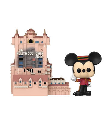 HOLLYWOOD TOWER HOTEL AND MICKEY MOUSE / DISNEY WORLD / FIGURINE FUNKO POP