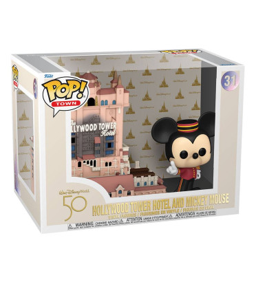 HOLLYWOOD TOWER HOTEL AND MICKEY MOUSE / DISNEY WORLD / FIGURINE FUNKO POP