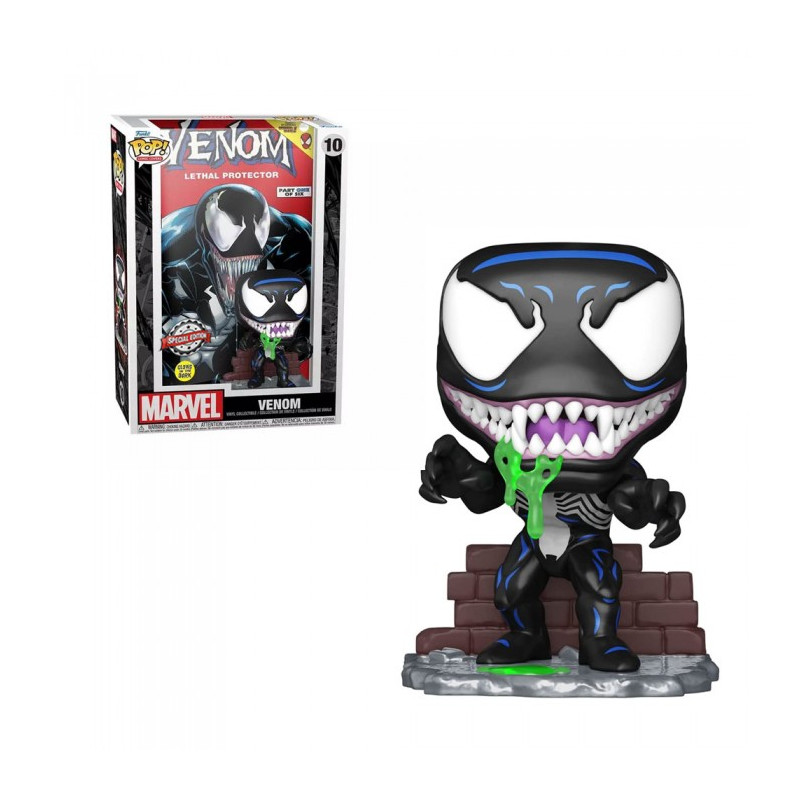 VENOM COMIC COVERS / VENOM / FIGURINE FUNKO POP / EXCLUSIVE SPECIAL EDITION / GITD