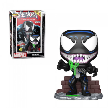 VENOM COMIC COVERS / VENOM / FIGURINE FUNKO POP / EXCLUSIVE SPECIAL EDITION / GITD