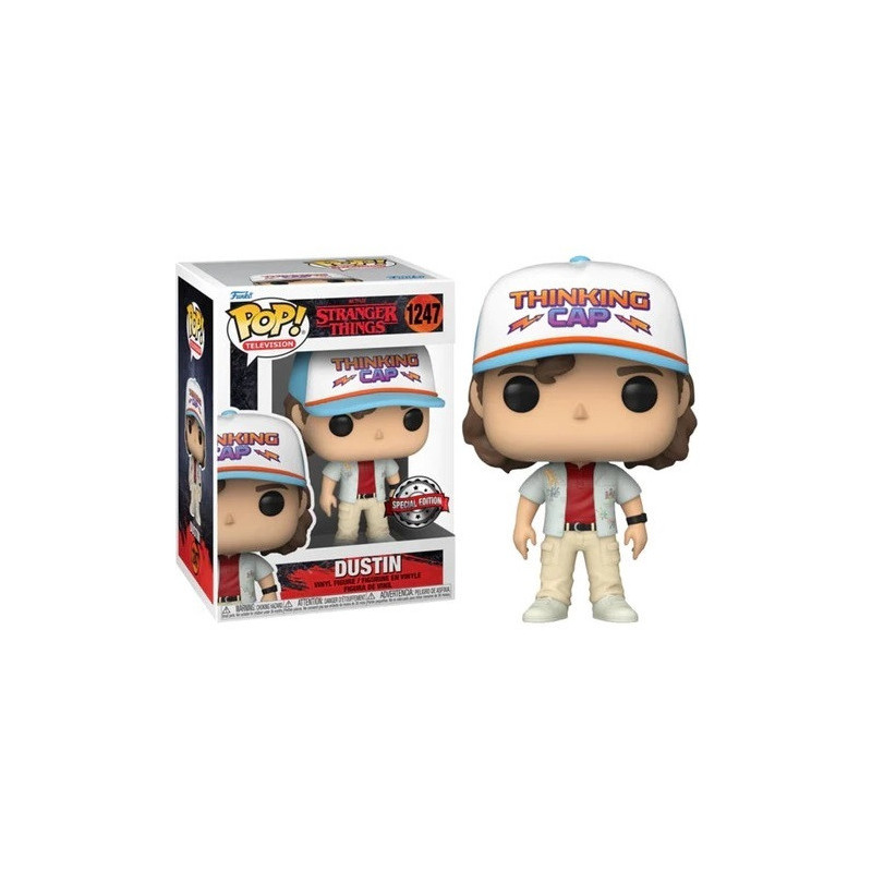 DUSTIN IN DRAGON SHIRT / STRANGER THINGS / FIGURINE FUNKO POP / EXCLUSIVE SPECIAL EDITION DUSTIN IN DRAGON SHIRT / STRANGER THINGS / FIGURINE FUNKO POP / EXCLUSIVE SPECIAL EDITION