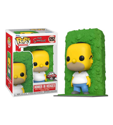 HOMER IN HEDGES / THE SIMPSONS / FIGURINE FUNKO POP / EXCLUSIVE SPECIAL EDITION