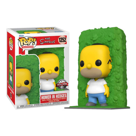 HOMER IN HEDGES / THE SIMPSONS / FIGURINE FUNKO POP / EXCLUSIVE SPECIAL EDITION