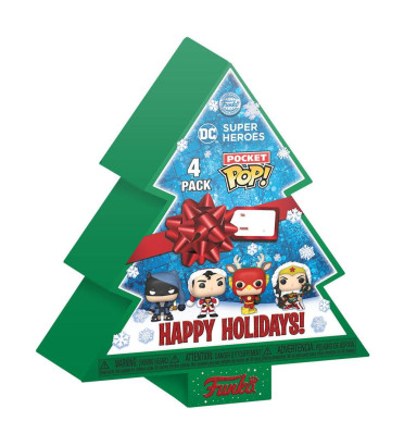 TREE HOLIDAY BOX / DC COMUICS HOLIDAY / FUNKO POCKET POP TREE HOLIDAY BOX / DC COMUICS HOLIDAY / FUNKO POCKET POP