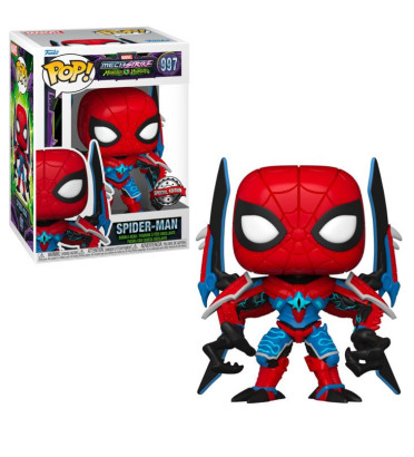 SPIDER-MAN / MECHSTRIKE MONSTER HUNTERS / FIGURINE FUNKO POP / EXCLUSIVE SPECIAL EDITION