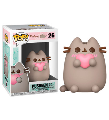 PUSHEEN WITH HEART / PUSHEEN / FIGURINE FUNKO POP