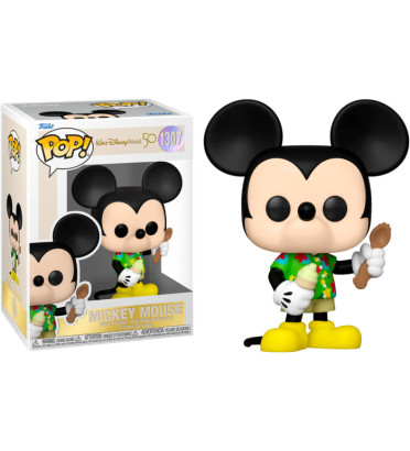 ALOHA MICKEY MOUSE / DISNEY WORLD / FIGURINE FUNKO POP ALOHA MICKEY MOUSE / DISNEY WORLD / FIGURINE FUNKO POP