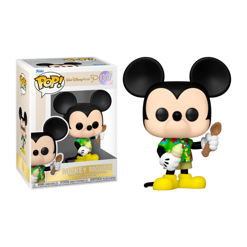 ALOHA MICKEY MOUSE / DISNEY WORLD / FIGURINE FUNKO POP