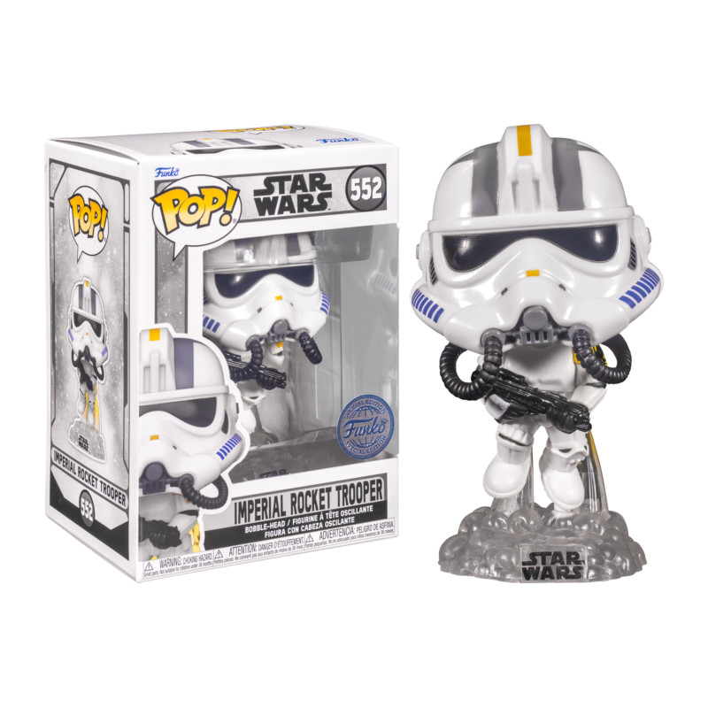 IMPERIAL ROCKET TROOPER / STAR WARS / FIGURINE FUNKO POP / EXCLUSIVE SPECIAL EDITION