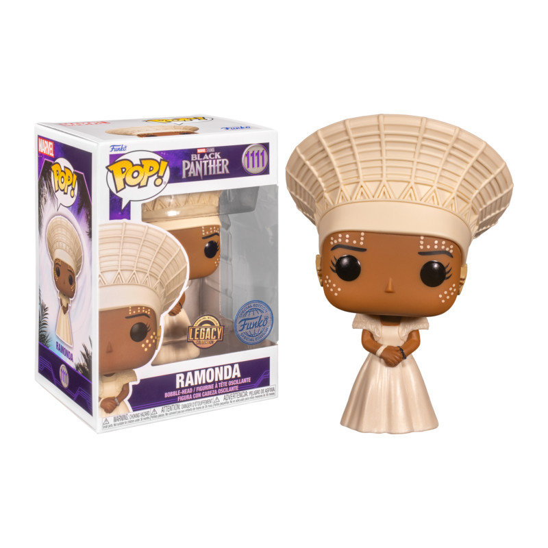 RAMONDA / BLACK PANTHER LEGACY / FIGURINE FUNKO POP / EXCLUSIVE SPECIAL EDITION