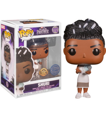SHURI / BLACK PANTHER LEGACY / FIGURINE FUNKO POP / EXCLUSIVE SPECIAL EDITION