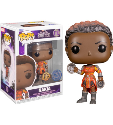 NAKIA / BLACK PANTHER LEGACY / FIGURINE FUNKO POP / EXCLUSIVE SPECIAL EDITION