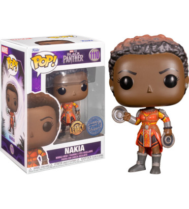 NAKIA / BLACK PANTHER LEGACY / FIGURINE FUNKO POP / EXCLUSIVE SPECIAL EDITION