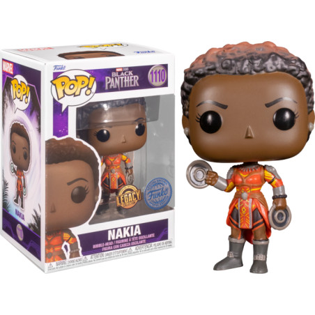 NAKIA / BLACK PANTHER LEGACY / FIGURINE FUNKO POP / EXCLUSIVE SPECIAL EDITION