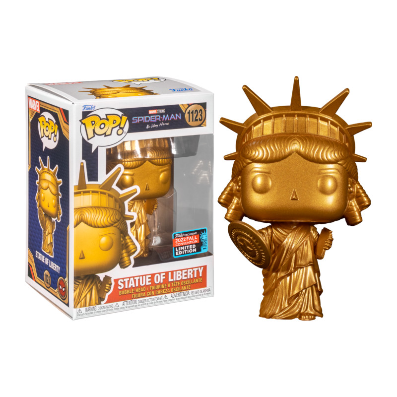 STATUE OF LIBERTY / SPIDER-MAN NO WAY HOME / FIGURINE FUNKO POP / EXCLUSIVE NYCC 2022