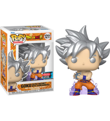 GOKU ULTRA INSTINCT WITH KAMEHAMEHA / DRAGON BALL SUPER / FIGURINE FUNKO POP / EXCLUSIVE NYCC 2022 GOKU ULTRA INSTINCT WITH KAMEHAMEHA / DRAGON BALL SUPER / FIGURINE FUNKO POP / EXCLUSIVE NYCC 2022