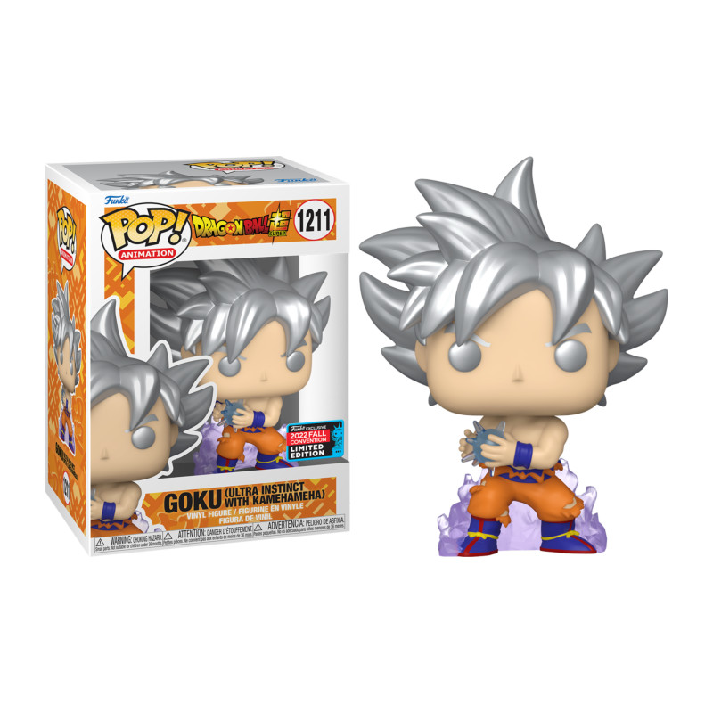 GOKU ULTRA INSTINCT WITH KAMEHAMEHA / DRAGON BALL SUPER / FIGURINE FUNKO POP / EXCLUSIVE NYCC 2022