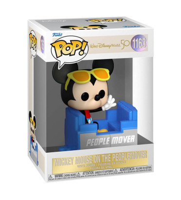 MICKEY MOUSE ON THE PEOPLEMOVER / DISNEY WORLD / FIGURINE FUNKO POP