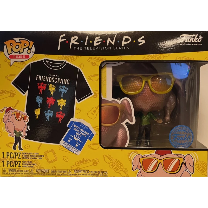T-SHIRT M AVEC POP MONICA / FRIENDS / FIGURINE FUNKO POP T-SHIRT M AVEC POP MONICA / FRIENDS / FIGURINE FUNKO POP