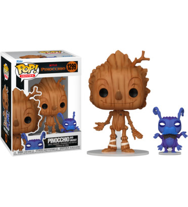 PINOCCHIO AND CRICKET / PINOCCHIO NETFLIX / FIGURINE FUNKO POP