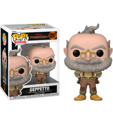 GEPPETTO / PINOCCHIO NETFLIX / FIGURINE FUNKO POP