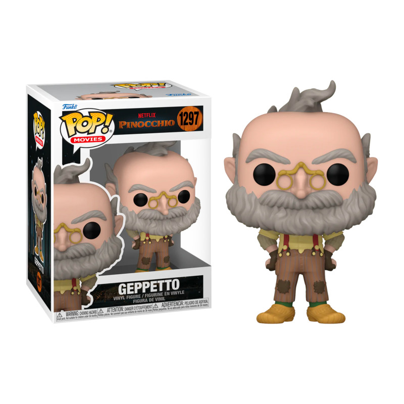 GEPPETTO / PINOCCHIO NETFLIX / FIGURINE FUNKO POP