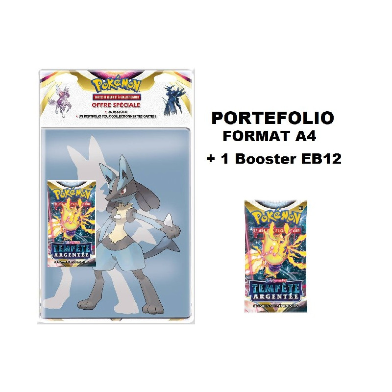 Album Pokemon Avec Booster Tempete Argentée / Pokemon JCC