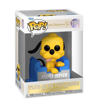 PLUTO ON THE PEOPLEMOVER / DISNEY WORLD / FIGURINE FUNKO POP