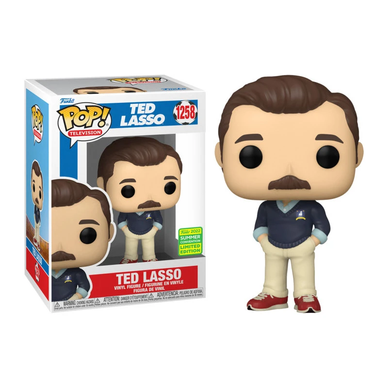 TED LASSO / TED LASSO / FIGURINE FUNKO POP / EXCLUSIVE SDCC 2022 TED LASSO / TED LASSO / FIGURINE FUNKO POP / EXCLUSIVE SDCC 2022