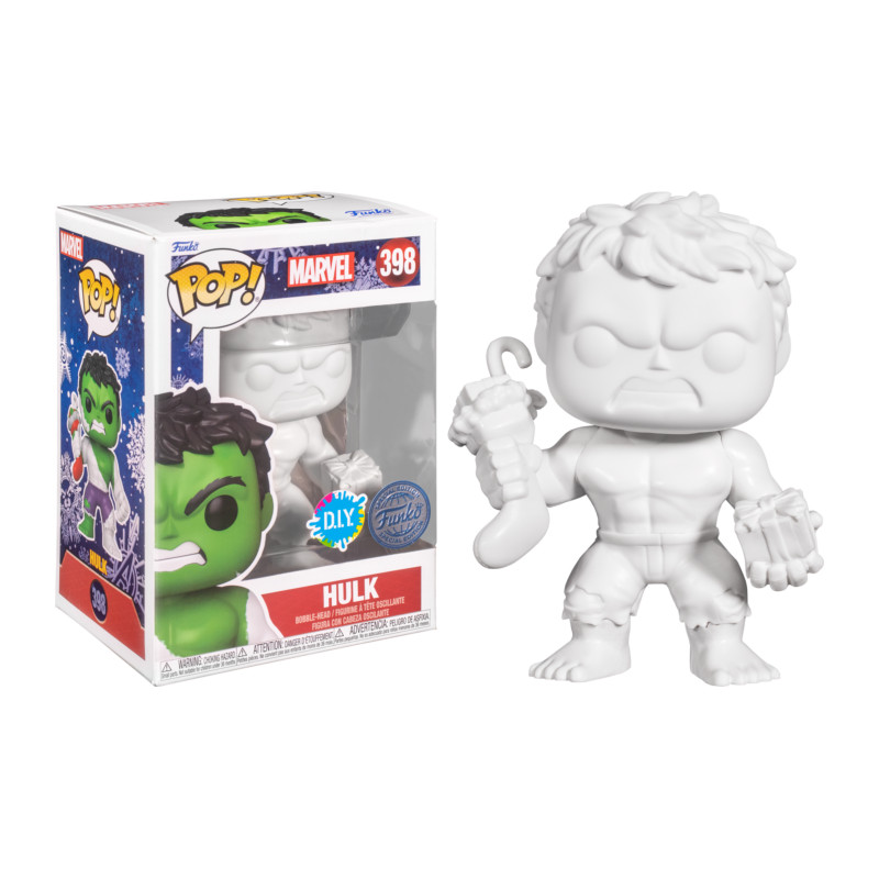 HULK HOLIDAY DIY / MARVEL HOLIDAY / FIGURINE FUNKO POP / EXCLUSIVE SPECIAL EDITION