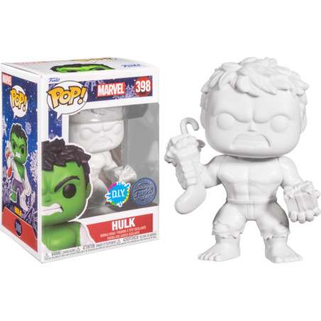 HULK HOLIDAY DIY / MARVEL HOLIDAY / FIGURINE FUNKO POP / EXCLUSIVE SPECIAL EDITION