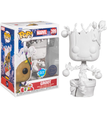 GROOT HOLIDAY DIY / MARVEL HOLIDAY / FIGURINE FUNKO POP / EXCLUSIVE SPECIAL EDITION