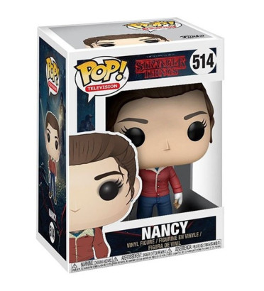 NANCY AVEC PISTOLET / STRANGER THINGS / FIGURINE FUNKO POP