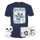 T-SHIRT L AVEC POP HEDWIG / HARRY POTTER / FIGURINE FUNKO POP