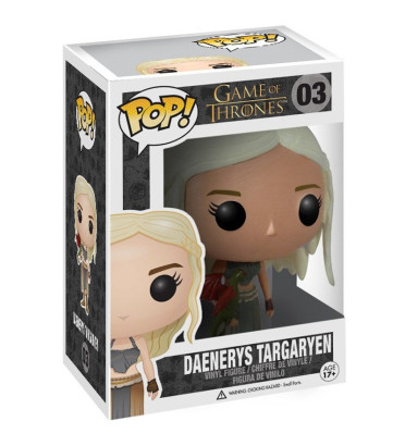 DAENERYS TARGARYEN / GAME OF THRONES / FIGURINE FUNKO POP DAENERYS TARGARYEN / GAME OF THRONES / FIGURINE FUNKO POP