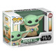 GROGU WITH ARMOR / STAR WARS BOOK OF BOBA FETT / FIGURINE FUNKO POP