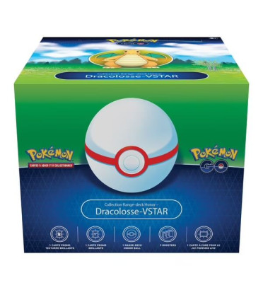 COFFRET PREMIUM DRACOLOSSE POKEMON GO / CARTE POKEMON VF