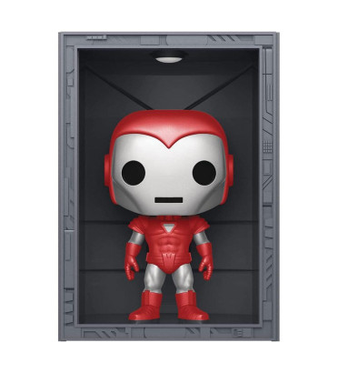 HALL OF ARMOR IRON MAN MODEL 8 SILVER CENTURION OVERSIZED / MARVEL / FIGURINE FUNKO POP / EXCLUSIVE PX PREVIEW