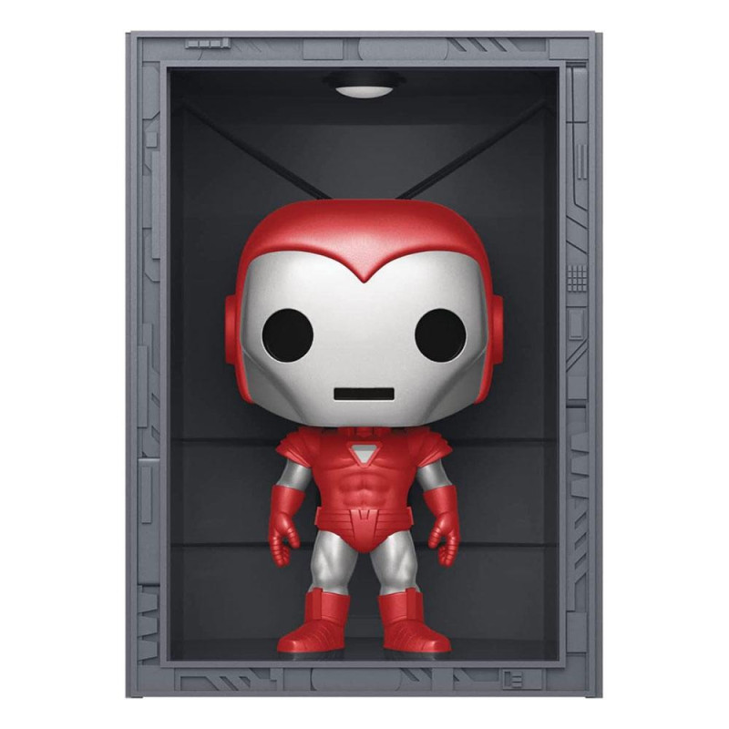 HALL OF ARMOR IRON MAN MODEL 8 SILVER CENTURION OVERSIZED / MARVEL / FIGURINE FUNKO POP / EXCLUSIVE PX PREVIEW